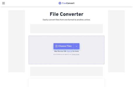 File Converter 网站预览