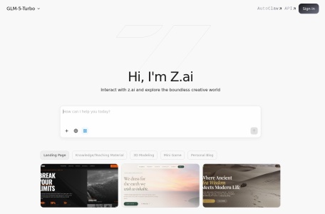 Z.ai 缩略图